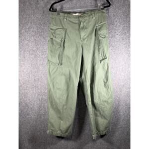 BDG Pants Women 32 Green Cargo Tapered Leg‎ Relax Gorpcore Outdoor